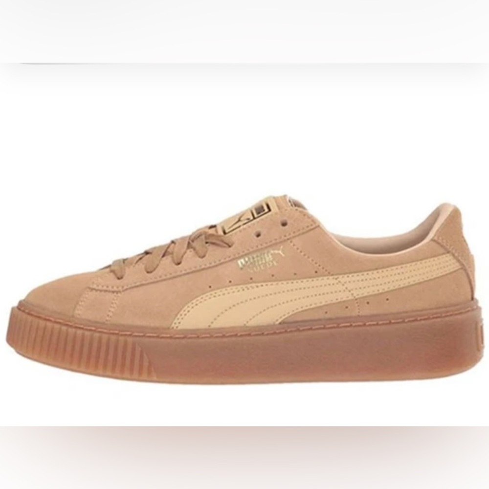 Suede Puma Platform Skate Sneakers